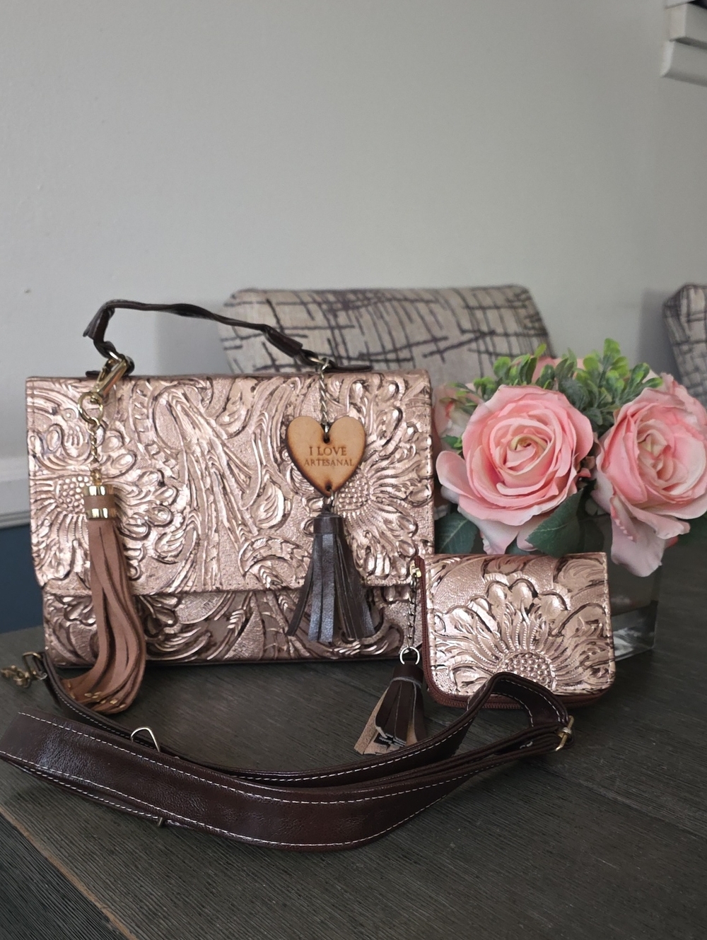 I Love Artesanal Purse And Wallet